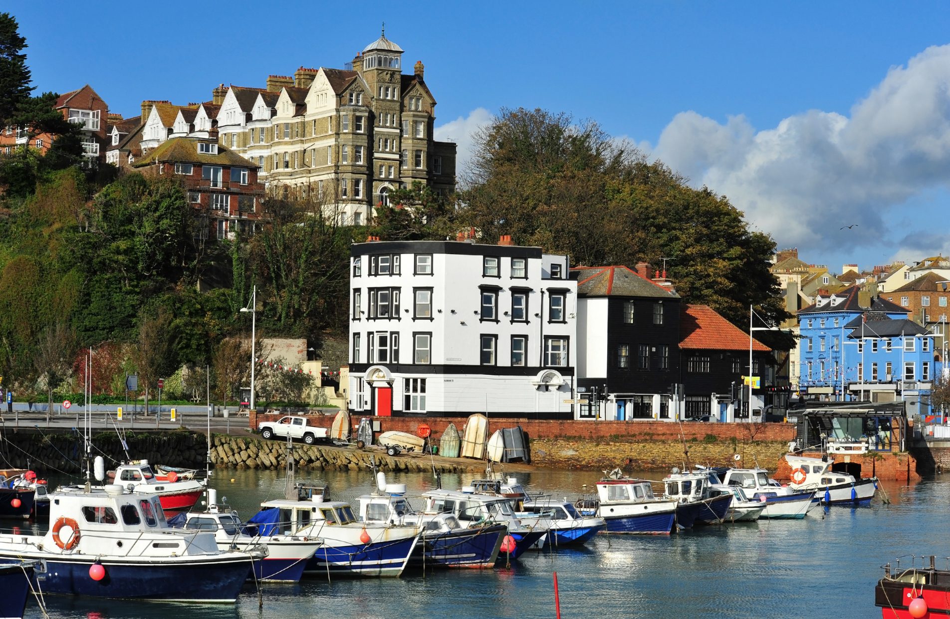 Folkestone Harbour and Harbour Arm
