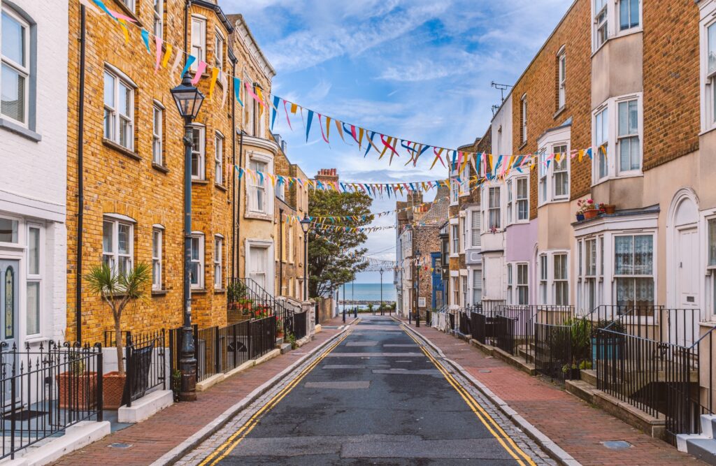 Victorian terraced houses in Ramsgate with sea views towards the Royal Harbour — Hive EPCs provide expert EPC Ramsgate assessments for period and seafront properties across CT11